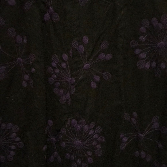 Black and purple dress - Picture 3 of 3